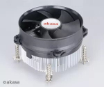 Akasa AK-CCE-7105EP protsessorijahutuss&uuml;steem 9,2 cm must h&otilde;bedane