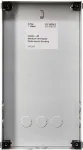 Siedle GU CL 04-0 - Paigalduskarp - Must - Roostevaba teras - Siedle - Tsingitud teras - 154 mm - 65 mm (210007734-00)