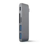 Satechi ST-TCUPM Type-C USB 3.0 kombineeritud jaotur 3 &uuml;hes