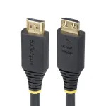 StarTech.com 30cm (1ft) kiire HDMI-kaabel haarduvate pistikutega, 4K 60Hz/1440p 144Hz, HDR10/HDCP 2.2/ARC, 18Gbps, UHD HDMI-kaabel telerile/kuvarile/ekraanile, TPE-kest