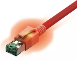 v&otilde;rgukaabel Sacon 442624,7 punane 7 m Cat6a S/FTP