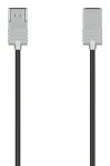 Hama Ultra-&otilde;huke HDMI-kaabel 2 m HDMI Type A (Standard) Must, H&otilde;bedane