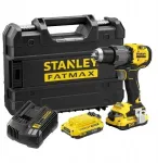 STANLEY FATMAX SFMCD726D2T 18V Harjadeta Juhtmeta Kombipuur (2x 2.0Ah Akud, Laadija, TSTAK Karp)