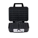 ALPINA Electric Waffle Maker 1000W Black