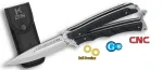 K25 02263 Balisong Butterfly Knife CNC Blade Ball Bearing