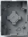 Siedle GU 611-1/1-0 K&otilde;nemoodul 100 mm x 50 mm x 130 mm Must