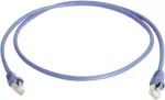 Teleg&auml;rtner Patch-kaabel, S/FTP, PiMF, Cat 6A (ISO/IEC), sinine, 1,5 m, 10 Gigabit/s, halogeenivaba, Teleg&auml;rtneri kaabli ja Teleg&auml;rtneri pistikutega (L00001A0129)