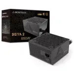 Montech BETA 2 80 PLUS Bronze toiteplokk, ATX 3.1 - 650 W, must