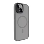 Evelatus Apple iPhone 15 Hybrid Case with MagSafe PC+TPU Silver