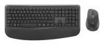 Logitech MK880 For Business - Graphite (PAN) traadita klaviatuuri ja hiire komplekt