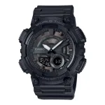 CASIO AEQ-110W-1B Meeste Kvarts-Analoog-Digitaalkell, 52,2 mm, Must Vaik