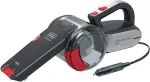 K&auml;eshoitav tolmuimeja Black & Decker PV1200AV &mdash; kuivpuhastusseade pehme m&ouml;&ouml;bli jaoks, 12 V, 0,44 L, 12,5 W, 5 m juhe, hall/punane