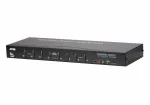 ATEN 8-pordiline USB DVI KVM-l&uuml;liti heliga, 2048 x 1536 pikslit, QXGA, 4,53 W, must