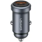USAMS Car Charger 30W USB-A USB-C CC322