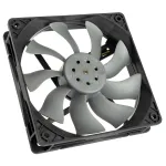 Ventilaator Akasa OTTO SF12 Arvutikorpuse ventilaator 12 cm Must Hall