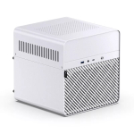 Jonsbo N2 Mini-ITX NAS-korpus, kuup, alumiinium/teras, valge