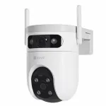 EZVIZ H9c Dual 2K kuplikujuline IP valvekaamera v&auml;litingimustesse 2304 x 1296 pikslit lagi/seina/post