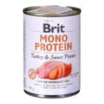 M&auml;rg koeratoit Brit Mono Protein kalkun maguskartuliga 400 g, t&auml;iskasvanud koerad, &uuml;he valguallikaga, gluteeni- ja sojavaba