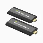 Techly IDATA HDMI-WL53 AV-pikendaja AV-saatja ja -vastuv&otilde;tja Must