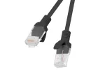 Lanberg PCU5-20CC-0200-BK Cat5e U/UTP patch-kaabel 2 m, must, 10 tk pakend