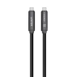 UNITEK USB-C aktiivne optiline kaabel 10m 10Gbps PD60W 8K@30Hz must