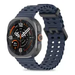 Tech-Protect Iconband Pro silikoonist k&auml;epael Samsung Galaxy Watch Ultra 1/2 47mm jaoks, sinine