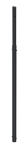 Ergonomic Solutions Hook & Rail mastipikendus 1450mm - must