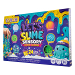 TUBAN Advendikalender komplekt - Let's Slime | 24 p&auml;eva DIY sliimi valmistamist