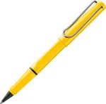 LAMY safari Rollerball Pen Yellow High-Gloss with Ergonomic Grip and Metal Clip 1240180