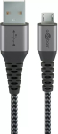 USB-kaabel Wentronic 49282 USB 2.0 1 m Micro-USB B USB A Must Hall