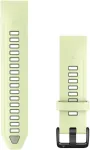 Garmin QuickFit 20 mm silikoonist kellarihm, Lemon/Willow Green, 010-14506-01