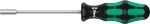Wera 05029425001 Kraftform Kompakt otsakuhoidjaga p&otilde;rkmehaaniline kruvikeeraja Rapidaptoriga, 1/4 inch kuuskant, 142 mm
