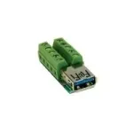 EXSYS EX-49060 adapter, 10-kontaktiline USB 3.0 pesa &ndash; klemmiplokk