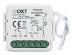 OXT T250DC Mini ZigBee Tuya releemoodul, potentsiaalivaba, AC 230 V / DC 5 V / 12-48 V