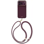 UNIQ Coehl Mirelle &uuml;mbris iPhone 18 Pro Max / 17 Pro Max jaoks, magnetlaadimine, burgundia
