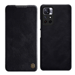Nillkin Qin &uuml;mbris Xiaomi Redmi Note 11T 5G / Poco M4 Pro 5G jaoks, must