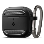 Spigen vastupidav kaitse&uuml;mbris Apple AirPods 4 jaoks, mattmust