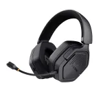Trust GXT 493PS Carus juhtmevabad m&auml;nguk&otilde;rvaklapid PS5-le, k&otilde;rvu katvad, eemaldatav mikrofon, USB-C / USB-A / 3,5 mm, 20&ndash;20000 Hz, 1,2 m, must