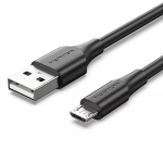 Vention USB 2.0 A-pistik Micro-B isasele 2A kaabel 1M must