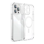 Kaitsev magnetiline l&auml;bipaistev &uuml;mbris Joyroom JR-14D7 iPhone 14 Plus jaoks, l&auml;bipaistev, magnetkinnitus