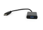 GEMBIRD HDMI-VGA adapterkaabel, &uuml;ks port, must