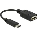 USB-kaabel DeLOCK 65579 USB 2.0 0,15 m USB-C USB-A Must