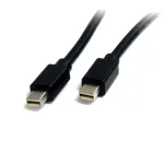 StarTech.com MDISP2M Mini DisplayPort 1.2 kaabel, M/M, 2 m, 4K x 2K Ultra HD, &uuml;hilduv Thunderbolt 2-ga, must