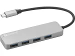 USB-jaotur Sandberg USB-C kuni 4x USB 3.0 Hub SAVER