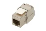 Extralink Keystone CAT6A STP RJ45 vinklis metallist keystone-pesa, &uuml;heportne