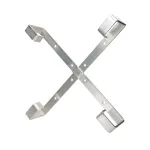 Kaablihoidik Extralink Four arms alumiiniumraam S500 &mdash; 500 x 500 x 70 mm, laud/seinale, alumiinium