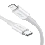Ugreen 10493 lightning kaabel 1 m Valge