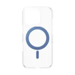 PanzerGlass CARE Feature Case 1317 &uuml;mbris iPhone 16 Pro jaoks, tugijalaga ja MagSafe'iga, l&auml;bipaistev sinine