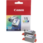 Canon BCI-15 v&auml;rviliste kassettide kaksikpakk, ts&uuml;aan/magenta/kollane, 2 x 7,5 ml (8191A002)