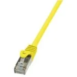 V&otilde;rgukaabel LogiLink Cat.6 U/UTP RJ-45 7,5 m Kollane